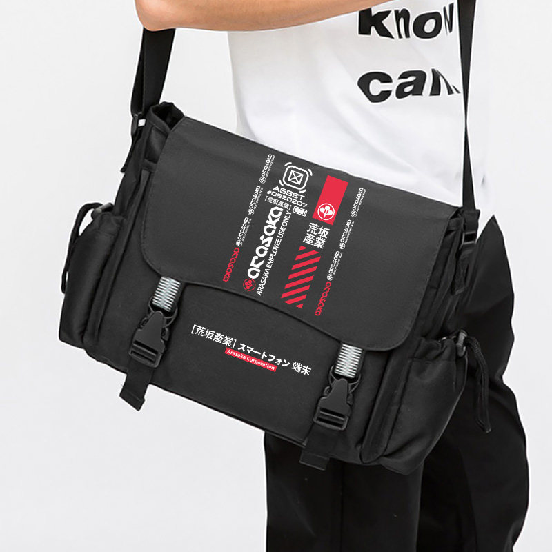 Cycling Commute Backpack - 애니메이션 사이버펑크 2077 코스프레 싱글 숄더