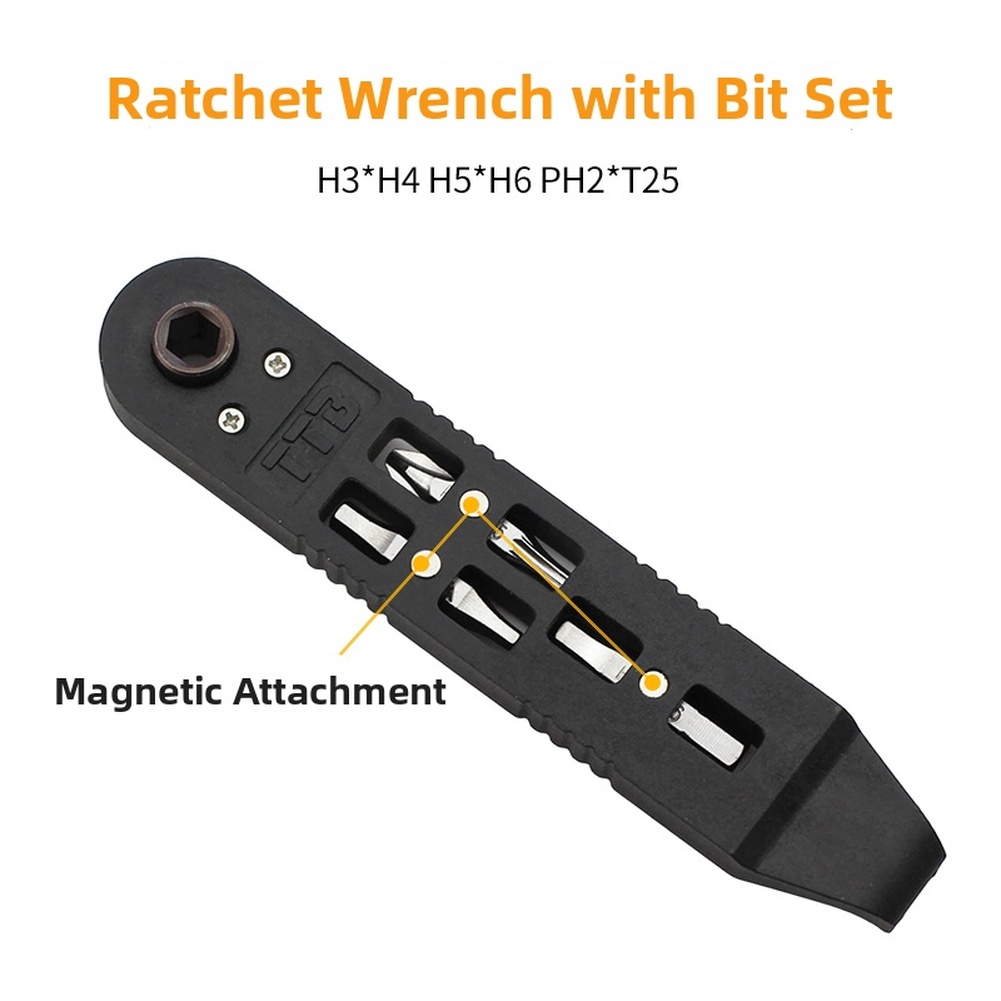 Cycling For Commute - 탄소강으로 제작된 자전거 공구 세트, 라쳇