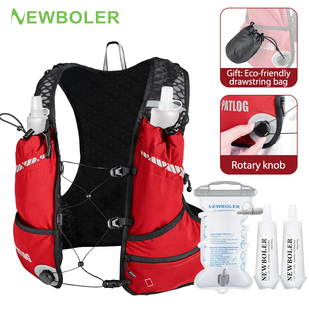 Cycling Commute Backpack - NEWBOLER 야외 트레일 러닝 백팩 초경량