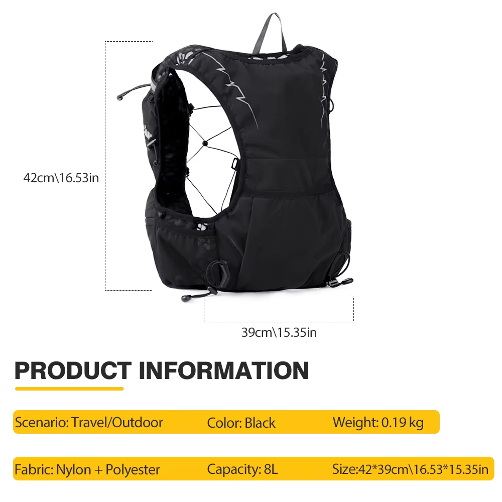 NEWBOLER 야외 트레일 러닝 백팩 8L 초경량 여 - Cycling Commute Backpack 리뷰 및 가격