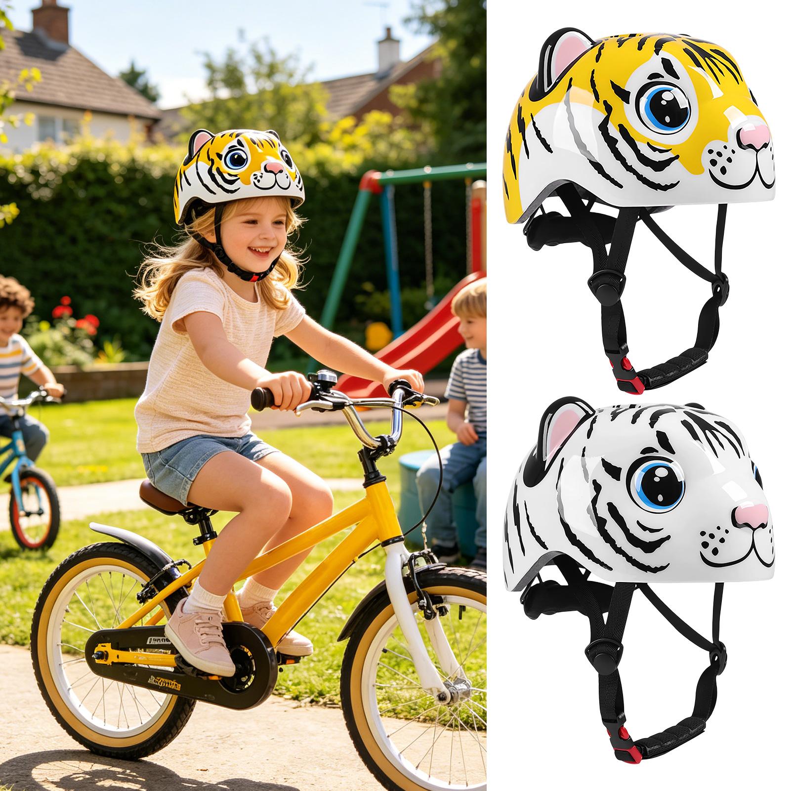 어린이용 헬멧 호랑이 무늬 조절 가능한 스쿠터 하드 모 - Commute Cycling Helmet 리뷰 및 가격