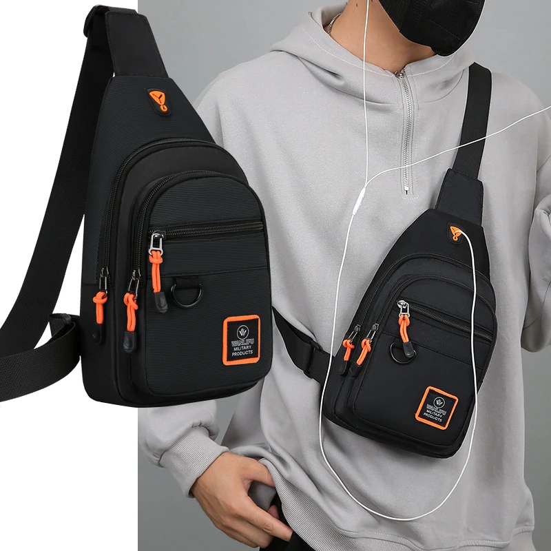 새로운 남성용 가슴 가방 남성용 레저 야외 하이킹 자전 - Cycling Commute Backpack 리뷰 및 가격