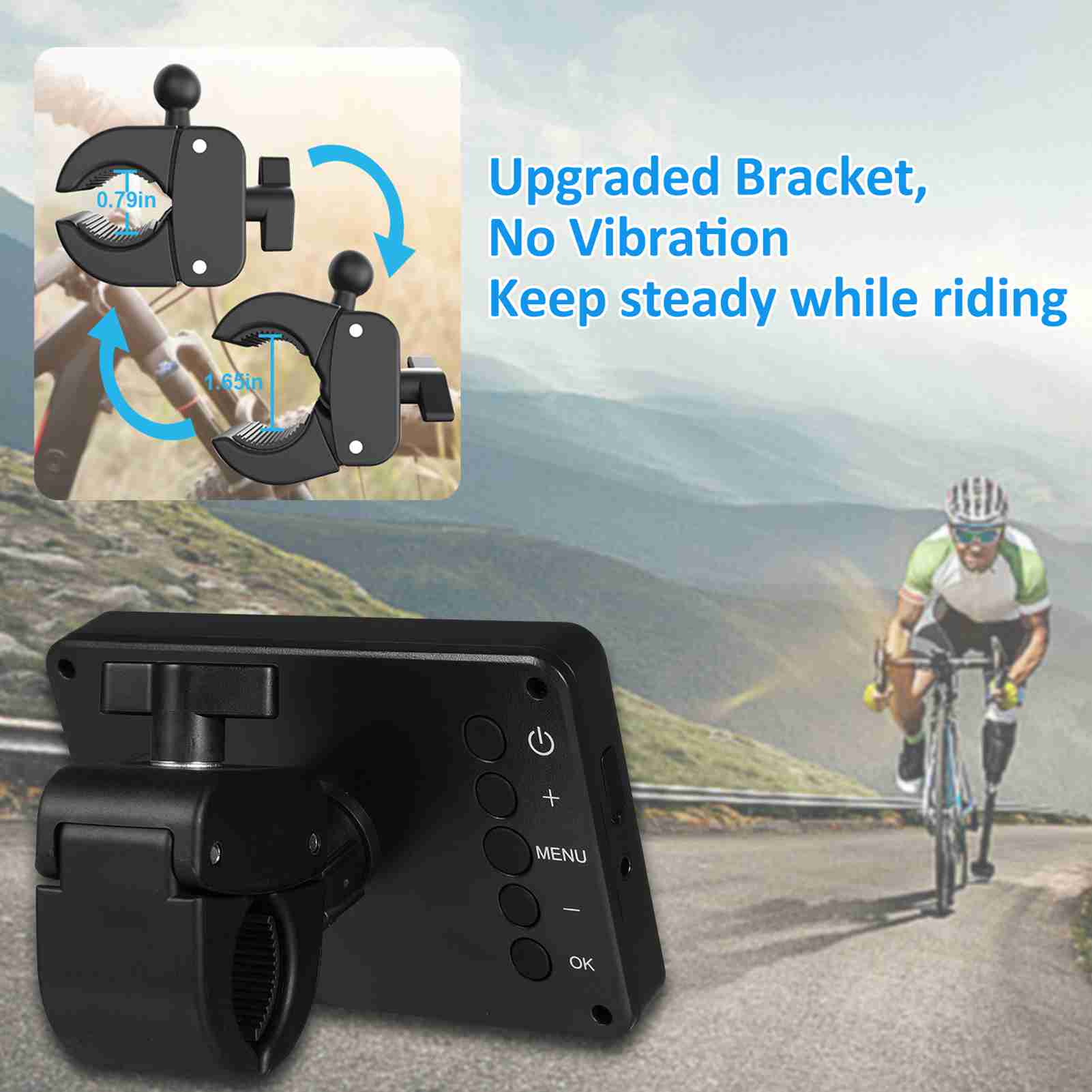 자전거 후방 카메라 1080P 4.3인치 HD 디스플레 - Cycling Zones 리뷰 및 가격