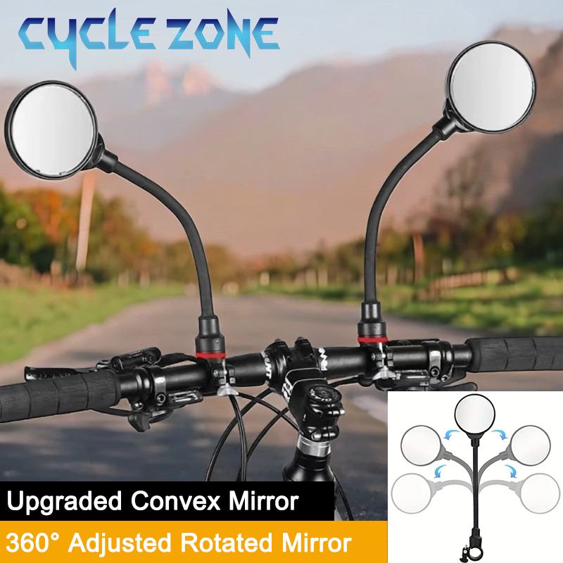자전거 거울 자전거 핸들 바 백미러 회전 및 조절 가능 - Cycling Zones 리뷰 및 가격